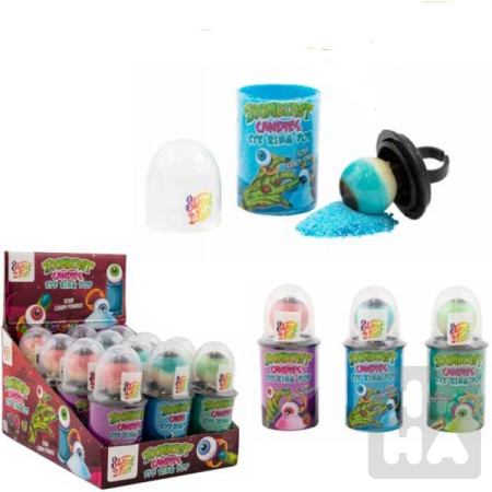 detail Sweet Fun Zoombeast candies eye ring pop 25g/12ks