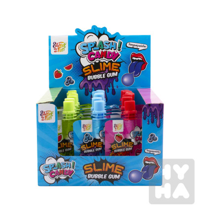 detail sweet fun splash candy slime bubble gum 30g/18ks