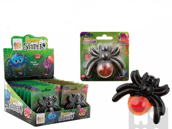 detail Sweet and fun Gummy spider liquid filled 45g/16ks