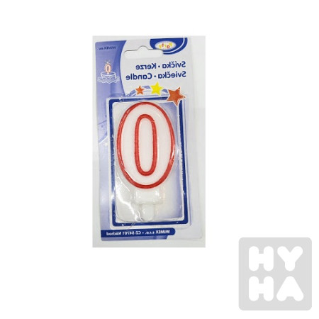 detail čislová Svíčka/nen sinh nhat 0