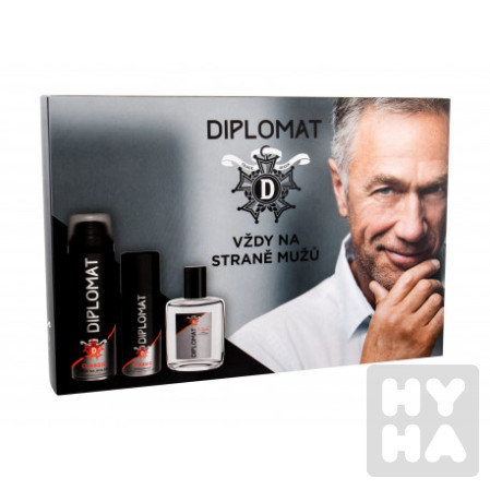 detail Diplomat voda100+pena250+deo150ml