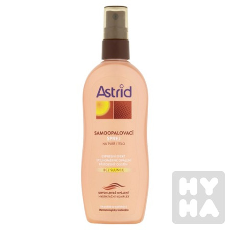 detail Astrid samoopalovací sprej na tvář a tělo 150ml
