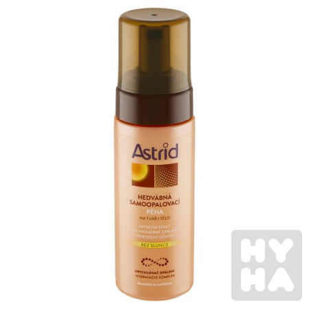 detail Astrid 150ml Hedvábná samoopalovací pěna