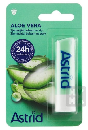 detail Astrid 4,8g balzam na rty Aloe Vera