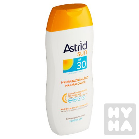 detail Astrid sun 200ml 30OF hydrat. mléko na opalo.