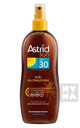 detail Astrid Sun 200ml Intenzivní bronz olej na opalo. 6 SPF