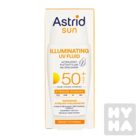 detail Astrid sun 50ml illuminating UV 50SPF