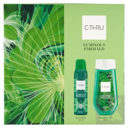 detail C-Thru Luminous Emerald deo+sprch.gel