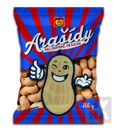detail IBK Arašídy neloupané 200g