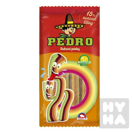 detail Pedro kyselé pásky 80g Tuttifrutti