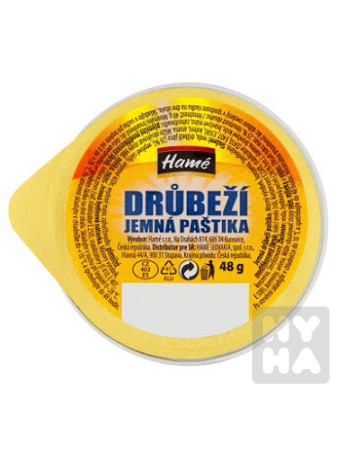 detail Hame Drubezi jemna pastika 48g