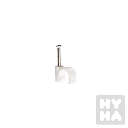 detail Solight Kabelové příchytky,průměr 8mm,bílé 100ks