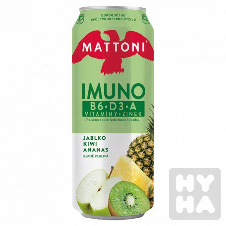 detail Mattoni plech 0,5L Imuno jablko kiwi ananas