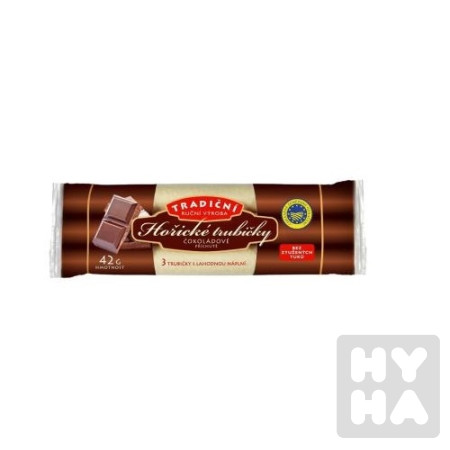 detail Hořické trubičky 38g Čokoládové