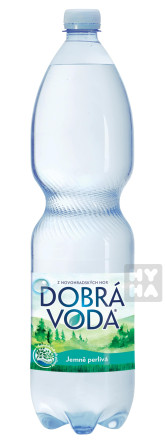 detail Dobra voda 1,5L jemně perlivá