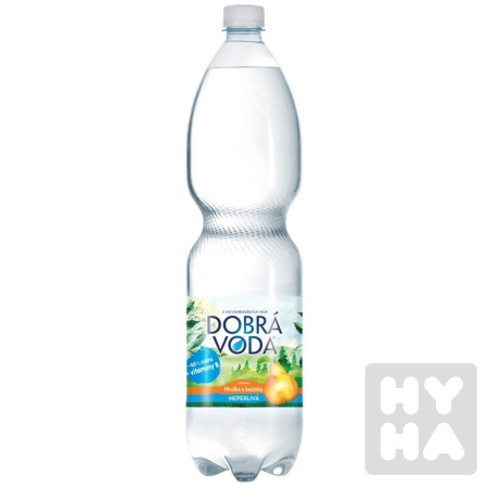 detail Dobrá Voda 1,5l hruška neperlivá