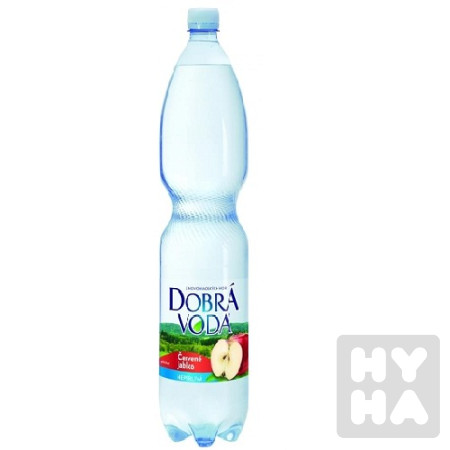 detail Dobrá Voda 1,5l Červené Jablko