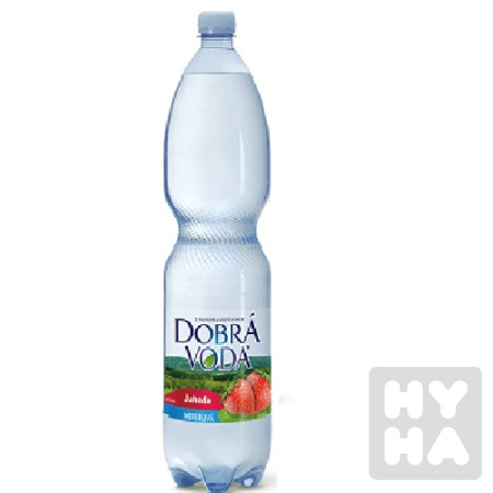 detail Dobrá Voda 1,5l Jahoda Neperlivá