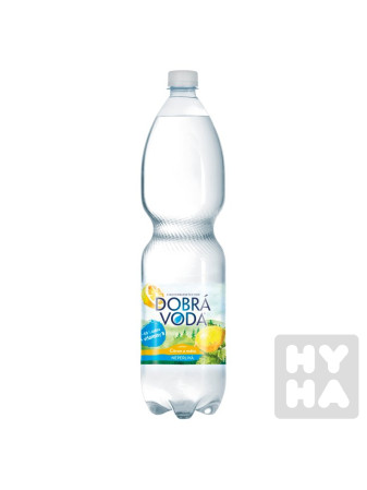 detail Dobrá voda 1,5L citron a máta