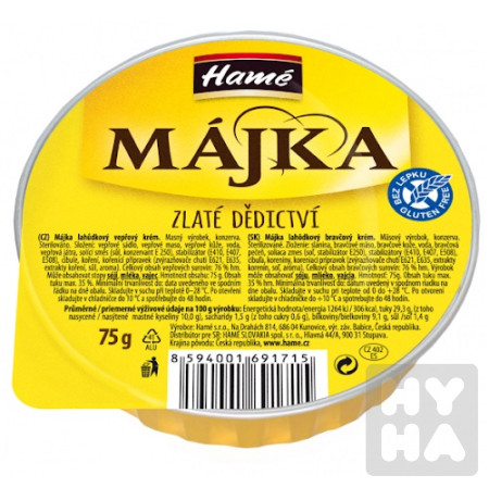 detail Hame 75g Májka