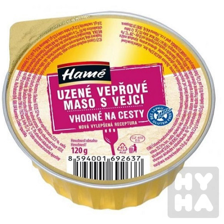 detail Hame Uzene veprove maso s vejci 120g