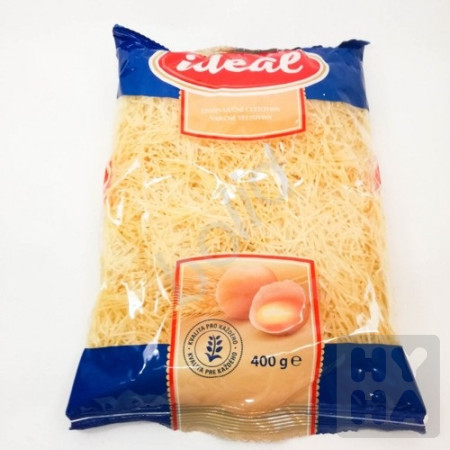detail Ideal Bezvajecne testoviny 400g vlasove nudle