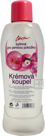 detail Chopa Krémová koupel 1L Jemnou pokožku