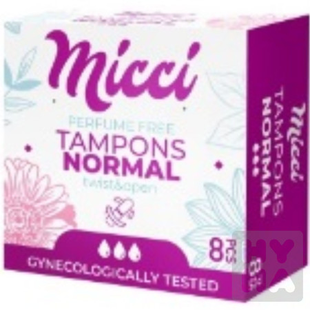 detail MICCI tampon normal 8ks