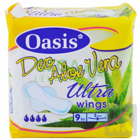 detail Oasis ultra wings 9ks DEO aloevera