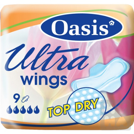 detail Oasis ultra wings 9ks Top dry