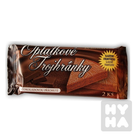 detail Oplatkove trojhranky 25x25g