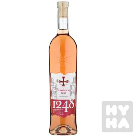 detail Templářské 0,75l Frankovka rosé