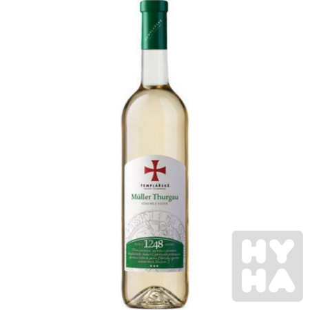 detail Templářské 0,75l Muller Thurgau bílé suché