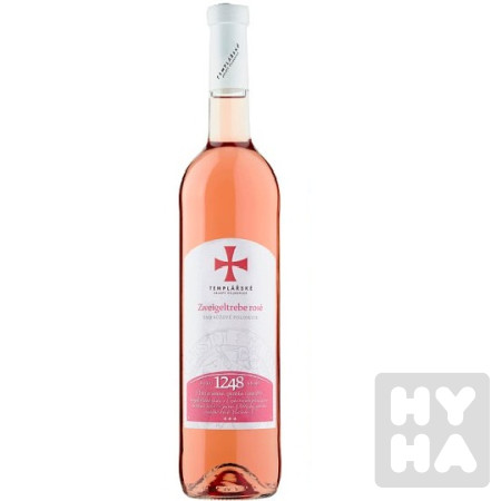 detail Templářské 0,75l Zweigeltrebe rosé