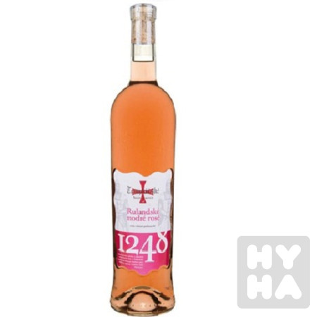 detail Templářské 0,75l Rulandské modré rosé
