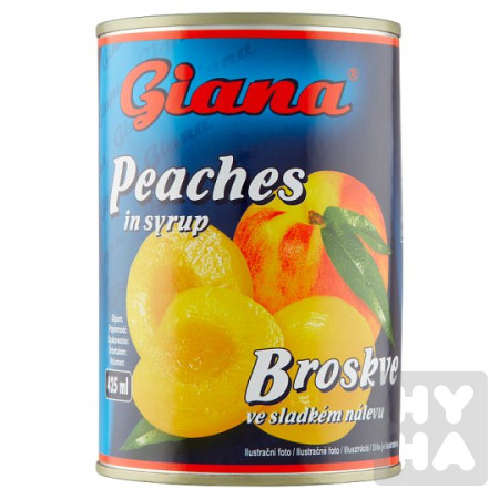 detail Giana 425ml Broskve ve slakém nálevu