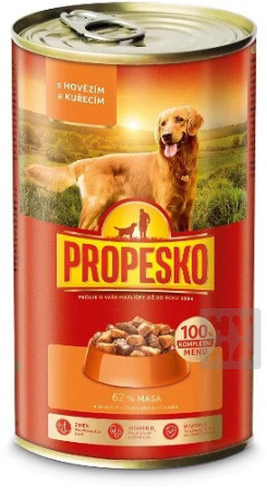 detail Propesko pes 1240g hovezi+kureci