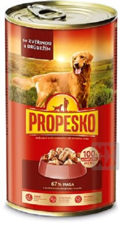 detail Propesko pes 1240g zverina + drubezi