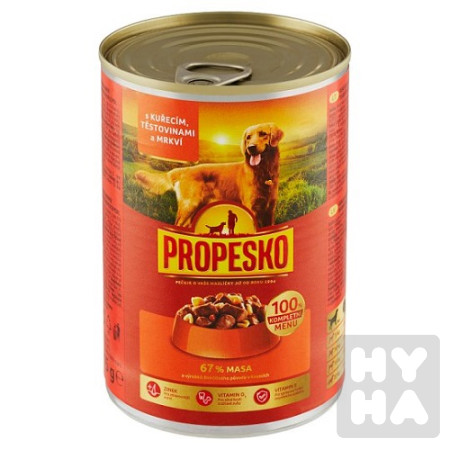 detail Propesko pes 415g kure