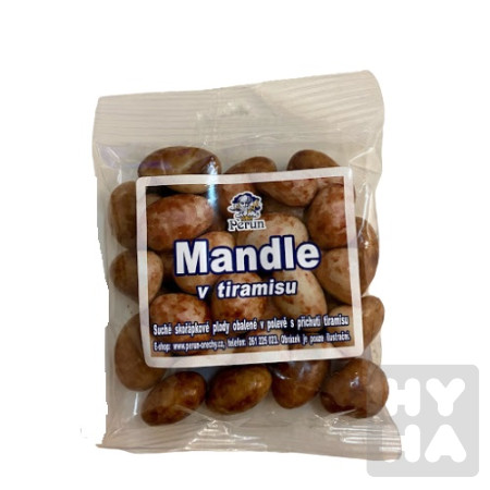 detail Perun 80g Mandle v tiramisu