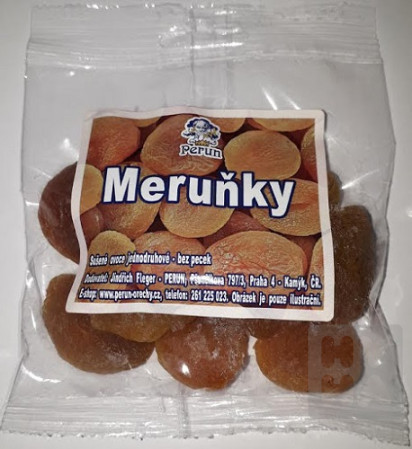 detail Perun 100g Meruňky sušené