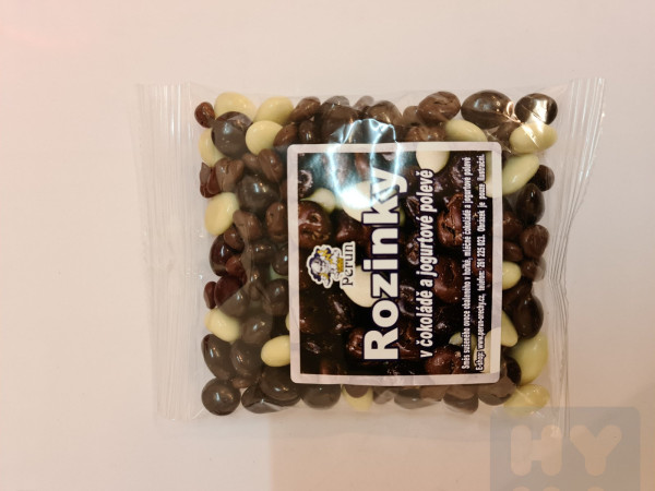 detail Perun 200g Rozinky v čokoládě a jogurtu