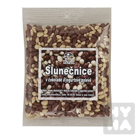 detail Perun 200g Slunečnice v čokoládě a jogurtové polevě