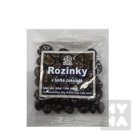 detail Perun 80g Rozinky v hořké čokoládě