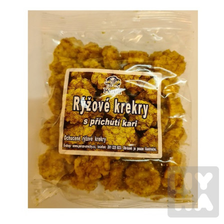 detail Perun 100g Rýžové krekry s příchutí chilli