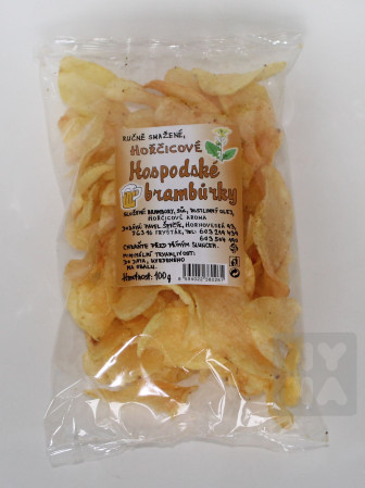 detail Pohodové brambůrky 73g hořčicé