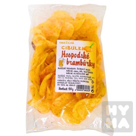 detail Hospodské brambůrky 100g Cibulka