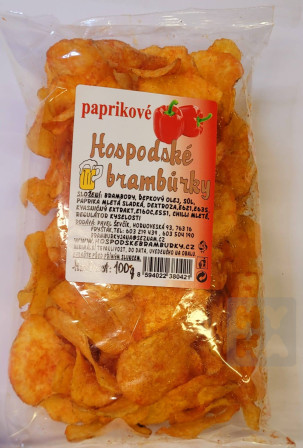 detail Hospodské brambůrky 100g paprikové