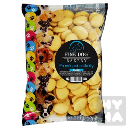 detail Fine dog 200g piškoty žluté 003