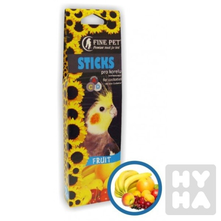 detail Fine pet sticks pro korelu fruit 137